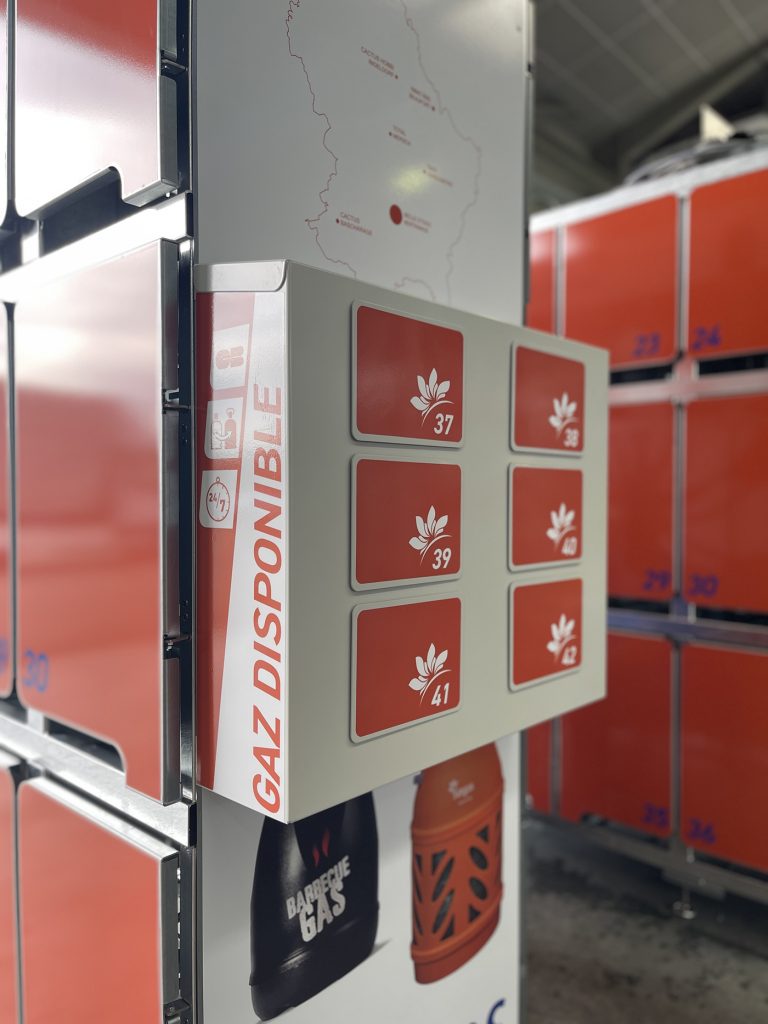 Complément distribution d’accessoires sur présentoir We’Gaz 2