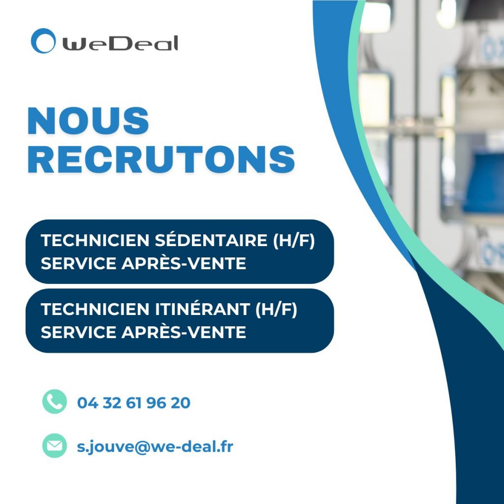 Wedeal recrute !